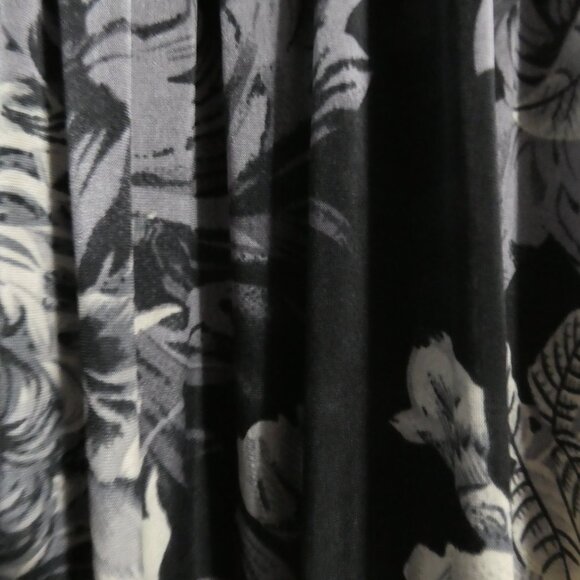 CANDY COUTURE | medium | Black and Grey Spaghetti Strap High Low Dress - Picture 16 of 16